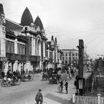 Новосибирск, здание Горсовета на Красном проспекте, 1926 год