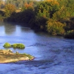 Река Иня в среднем течении, Кемеровская область