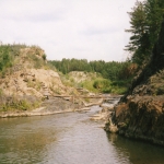 Река Изырак - правый приток Берди, Новосибирская Область, Маслянинский район, 2005 год