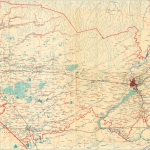 Новосибирская область, административно-территориальное деление, 1989 год